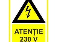 Placuta atentie 230v