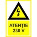 Placuta atentie 230v